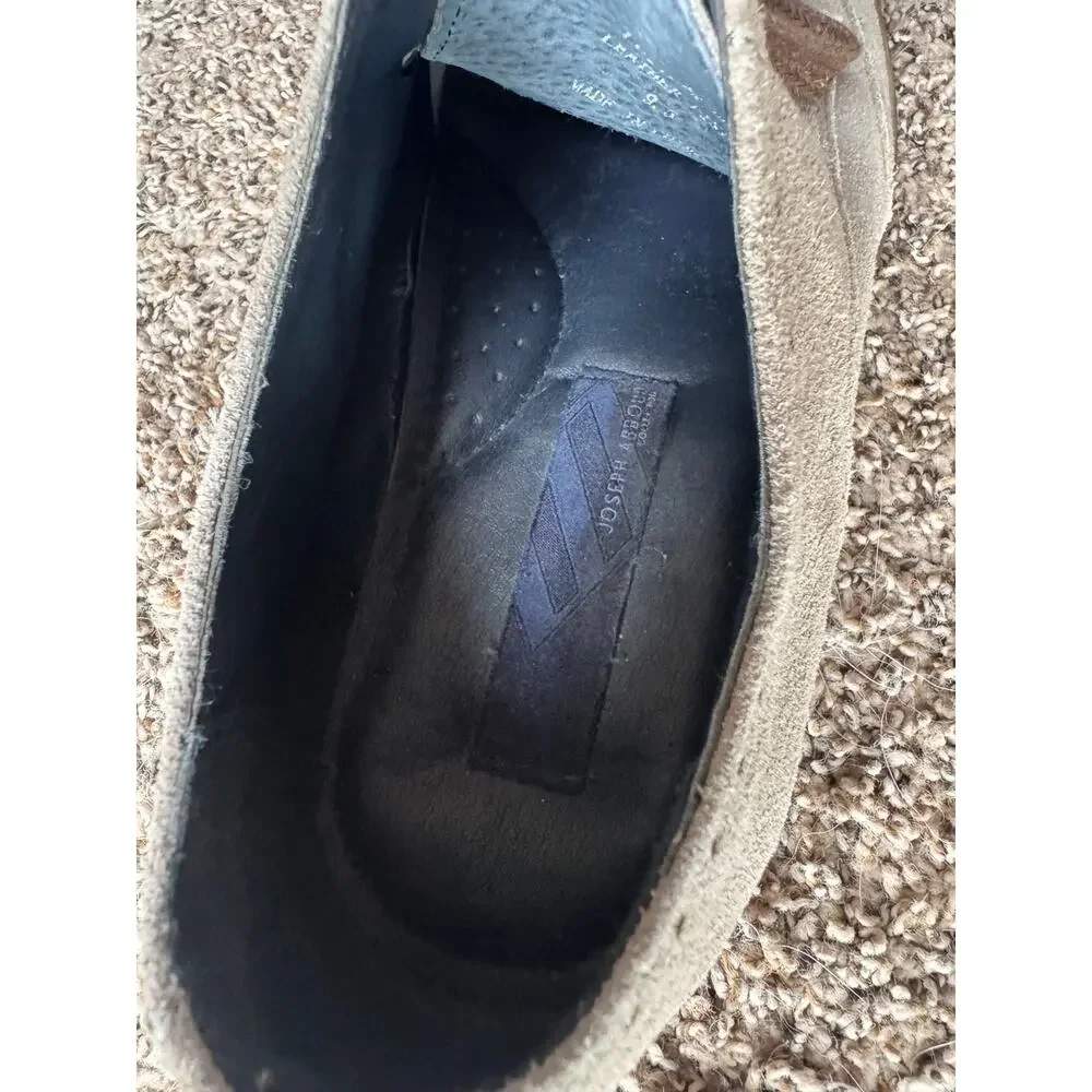 Joseph Abboud Suede Wingtip Oxford Dress Shoes Gray Leather Men’s Size 9.5
